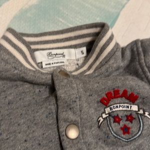 Bonpoint baby sweatshirt bomber jacket
